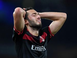 Calhanoglu: Wasit Jadi Man of the Match