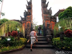 Pura Amerta Jati Berhias Sambut Hari Raya Nyepi