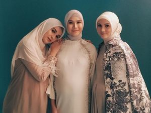 Kompak! Gaya Trio Bumil Berhijab: Zaskia, Shireen dan Zeezee Shahab