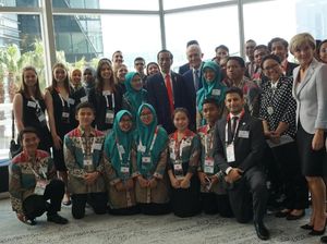Video PM Australia Bertemu Kids Zaman Now Indonesia