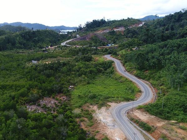 Rancak Bana Jalan ke Raja Ampatnya Sumatera