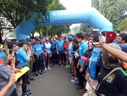 Saat Sandi Tak Ingin Kalah Lari dengan Wartawan yang Mengejarnya