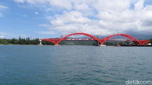 Wow! Begini Megahnya Jembatan Terpanjang di Papua