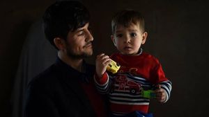 Foto: Ini Bayi Donald Trump yang Bikin Heboh Afghanistan