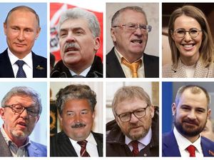 Foto: Putin dan 7 Penantangnya di Pilpres Rusia Foto: Putin dan 7 Penantangnya di Pilpres Rusia