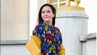 Intip Gaya Super Stylish Maia Estianty di Paris