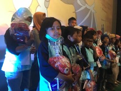 Yagina Motivasi Anak Pengidap Gagal Ginjal di Transmart Cempaka Putih