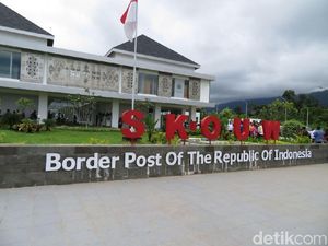 Bangga! RI Punya Pos Perbatasan Megah di Tanah Papua