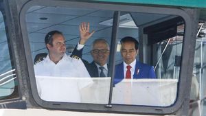 Potret Keakraban Jokowi dan Turnbull Naik Feri di Sydney