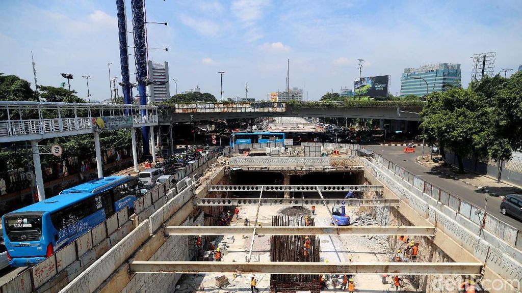 Siap Beroperasi Awal April, Ini Penampakan Terkini Underpass Mampang Siap Beroperasi Awal April, Ini Penampakan Terkini Underpass Mampang