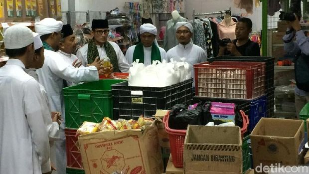 Kampanyekan Sudrajat-Syaikhu, Sandiaga Bicara Ekonomi Umat