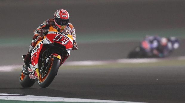 Marc Marquez baru sekali menjuarai MotoGP Spanyol.