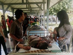 Ruangan di RSAL Surabaya Ambruk, Sejumlah Pasien Dievakuasi