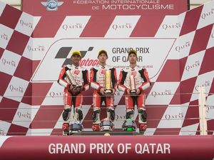 Pebalap Indonesia Naik Podium di Losail