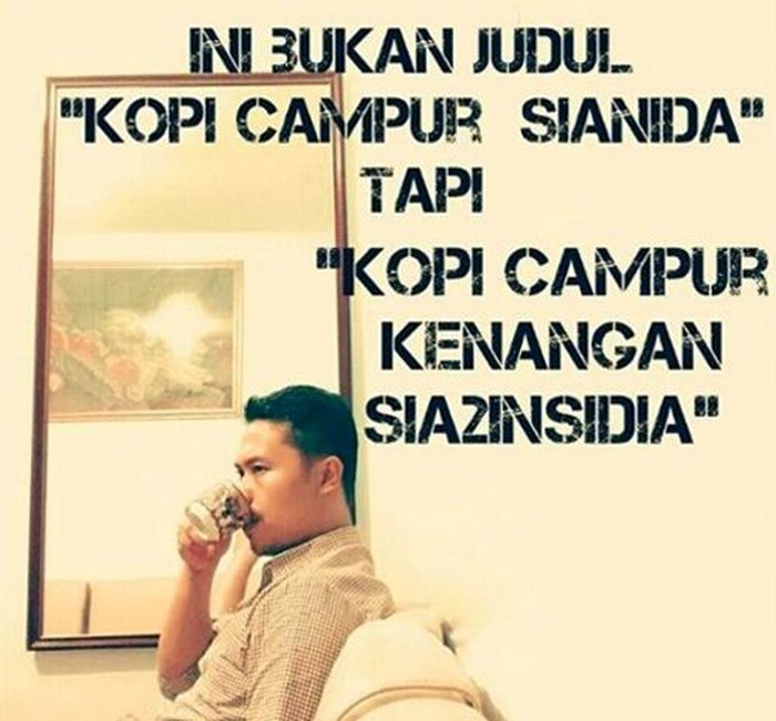Kopi campur kenangan sia-siain si dia Awas jangan baper! Foto: Istimewa