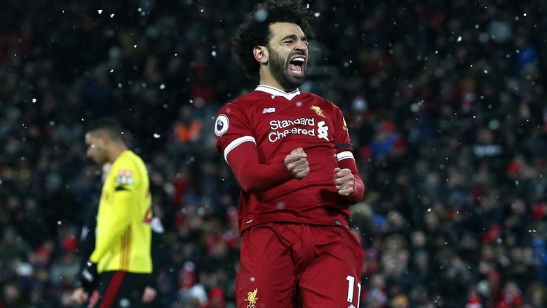 Rekor-Rekor Salah Usai Bikin Empat Gol ke Gawang Watford