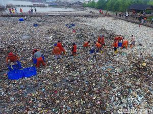 Sandi Dapat Laporan Ada Nelayan Kerap Buang Sampah ke Laut Sandi Dapat Laporan Ada Nelayan Kerap Buang Sampah ke Laut