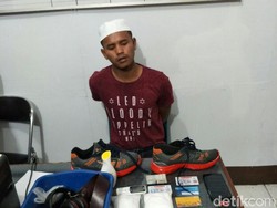 Simpan Sabu 1 Kg di Sepatu, Mahasiswa Dibekuk di Bandara Aceh