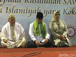 Didampingi Istri, Anies Hadiri Maulid Akbar Majelis Daarut Taqwa