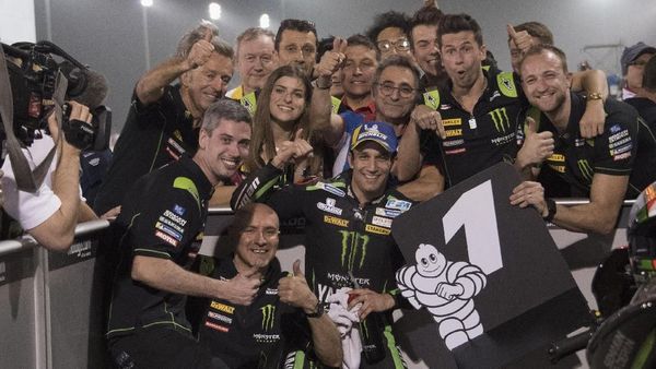 Aksi Para Pebalap di Kualifikasi MotoGP Qatar