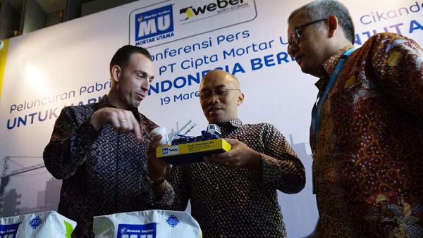 Genjot Produksi, Mortar Utama Perluas Pabrik
