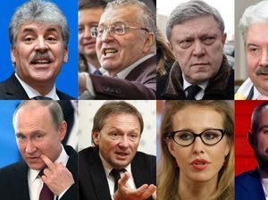 Foto: Ini 7 Penantang yang Dikalahkan Putin di Pilpres Rusia Foto: Ini 7 Penantang yang Dikalahkan Putin di Pilpres Rusia