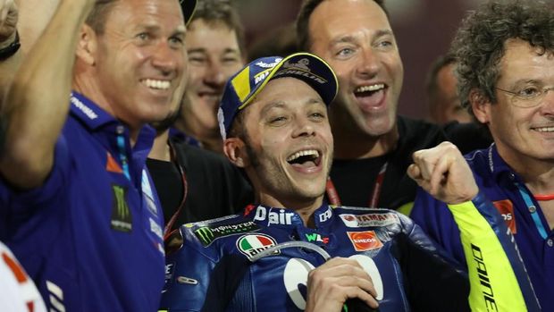 Valentino Rossi pernah menyindir jurnalis senior MotoGP, Maurizio Bruscolini. (