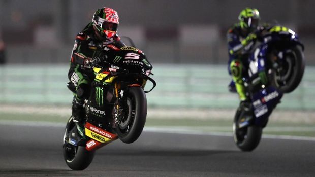 Johann Zarco finis di posisi kedelapan pada MotoGP Qatar lalu.