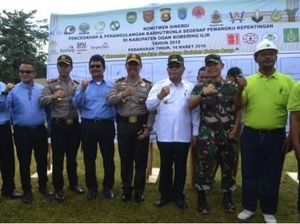 Apel Siaga Kebakaran Hutan Oleh Sampoerna Agro dan Polda Sumsel