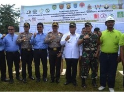 Apel Siaga Kebakaran Hutan Oleh Sampoerna Agro dan Polda Sumsel