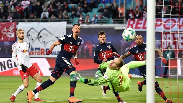 Leipzig Hentikan Keperkasaan Bayern