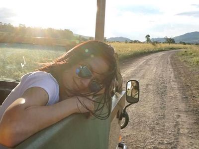 Foto: Liburan Seru Sophia Latjuba di Afrika Selatan