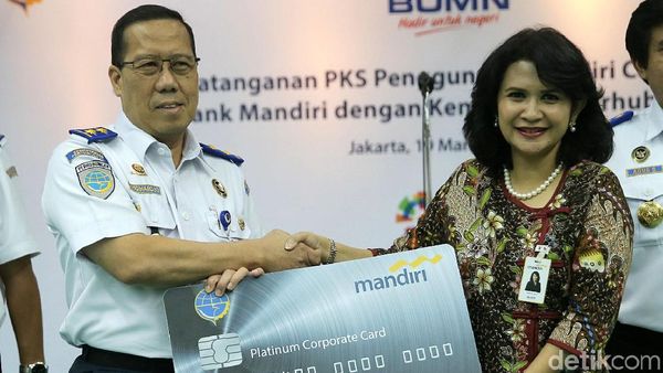 Bank Mandiri Gandeng Kemenhub