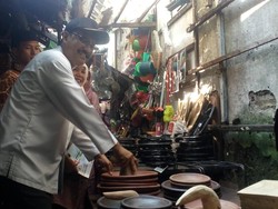 Sapa Pedagang, Gus Ipul Ingin Pasar Tradisional Nyaman Dikunjungi