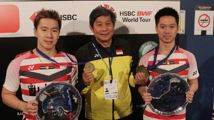Herry IP (tengah) dan Kevin Sanjaya (kanan) tak lagi harmonis. (Foto: dok. Humas PBSI) Herry IP (tengah) dan Kevin Sanjaya (kanan) tak lagi harmonis. (Foto: dok. Humas PBSI)