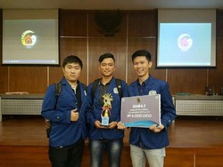 Ciptakan Beton dari Limbah, Mahasiswa ITS Juara 2 CIVFEST 2018