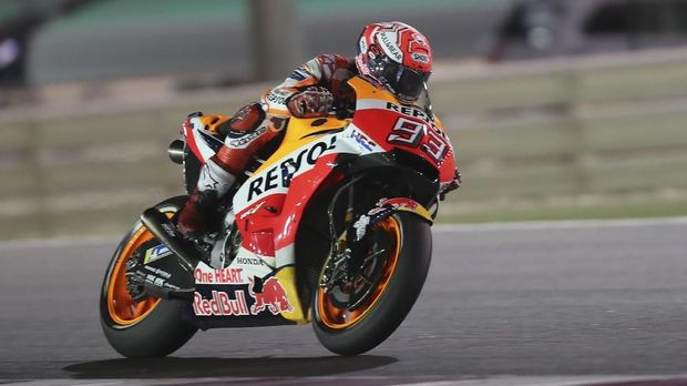 Marc Marquez disebut Valentino Rossi sebagai pebalap yang berbahaya.