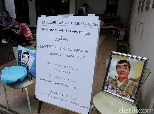 Suasana Rumah Duka Chef Harada