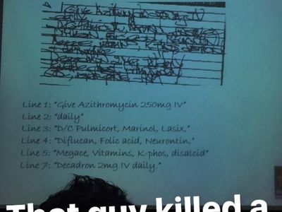10 Meme Ancurnya Tulisan Dokter yang Bisa Bikin Ketawa (2)