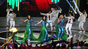 Goyang Dangdut Iringi Peluncuran Liga 1 2018