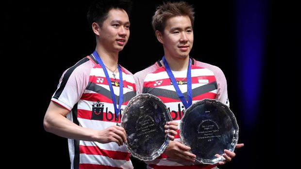 Kevin Sanjaya/Marcus Fernaldi Gideon berusaha tetap rileks meski kini jadi andalan.