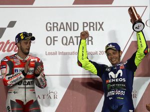 Podium Jadi Awal yang Bagus untuk Rossi Podium Jadi Awal yang Bagus untuk Rossi