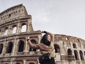 Foto: Gaya Liburan Penyanyi Dangdut Cita Citata