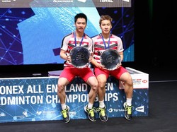 Beri Selamat untuk Kevin/Marcus, Jokowi: Indonesia Bangga!