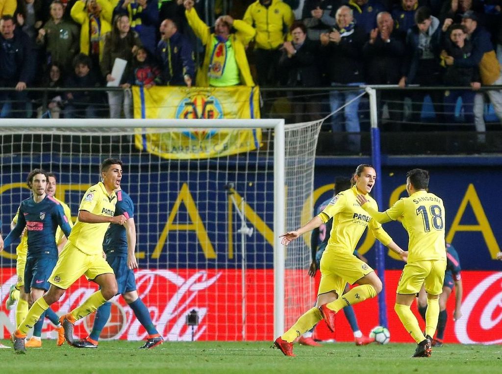 Dua Gol Pemain Pengganti Villarreal Bikin Atletico Takluk Dua Gol Pemain Pengganti Villarreal Bikin Atletico Takluk