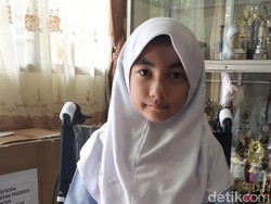 Bulan Bocah Difabel Juara Kelas di SDN 88 Pekanbaru