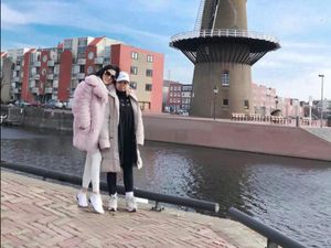 Begini Gaya ART Syahrini saat Diajak Jalan-jalan ke Eropa