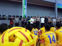 Begini Aksi CdM Asian Games Jadi Tekong di Pelatnas Sepak Takraw