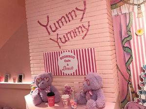 Pinky! Kafe Ini Ditata dengan Warna dan Interior Serba Pink