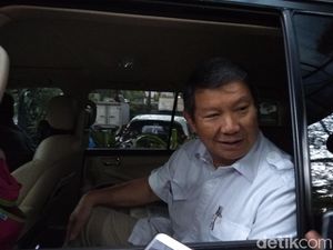 Hashim Djojohadikusumo Sambangi KPU Bakal Adukan soal DPT Ganda